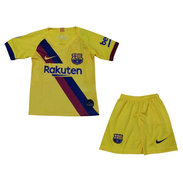 Camiseta Barcelona 2ª Niño 2019-2020 Amarillo